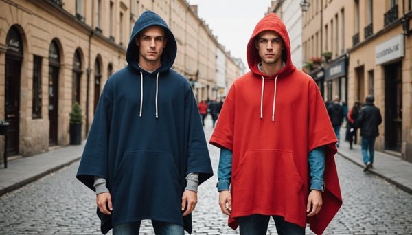 Hoodie vs poncho : guide d'achat pour faire le bon choix