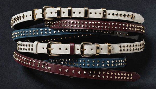 Top 5 ceintures cloutées pour femmes : un must-have chic